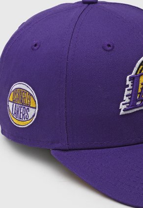 Gorra Violeta-Amarillo New Era Los Angeles Lakers