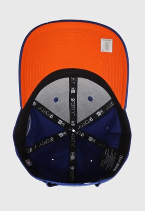 Gorra Azul-Naranaja-Blanco New Era New York Knicks