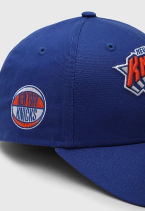 Gorra Azul-Naranaja-Blanco New Era New York Knicks