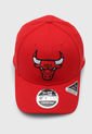 Gorra Rojo-Blanco-Negro New Era Chicago Bulls de New Era