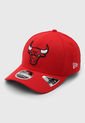 Gorra Rojo-Blanco-Negro New Era Chicago Bulls de New Era