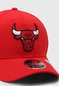 Gorra Rojo-Blanco-Negro New Era Chicago Bulls de New Era