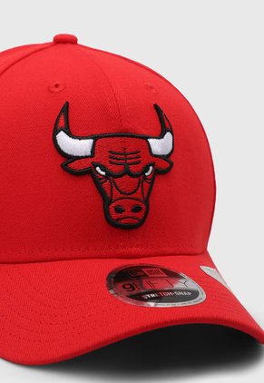 Gorra Rojo-Blanco-Negro New Era Chicago Bulls