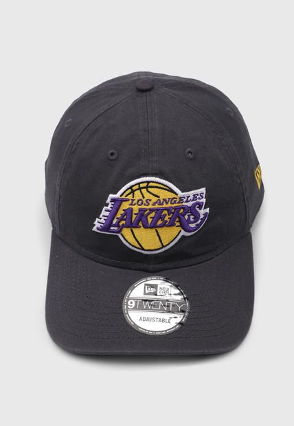 Gorra Gris-Violeta-Amarillo New Era Los Angeles Lakers