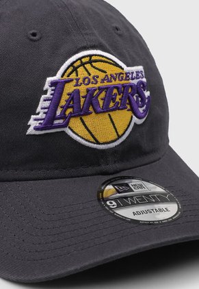 Gorra Gris-Violeta-Amarillo New Era Los Angeles Lakers