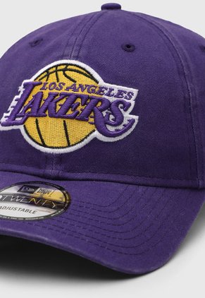 Gorra Violeta-Amarillo New Era Los Angeles Lakers