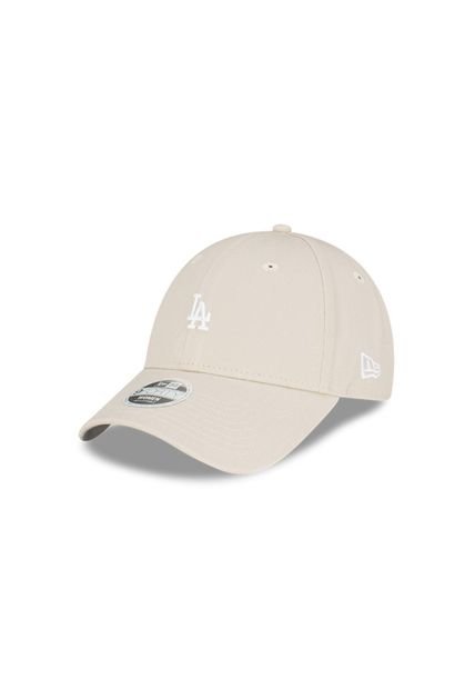Gorra New Era Los Angeles Dodgers 940 Unisex-Beige/Gris