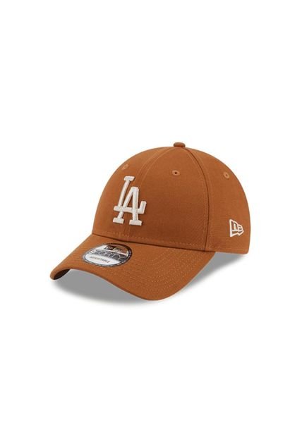 Gorra New Era Los Angeles Dodgers 940 Unisex-Beige/Blanco