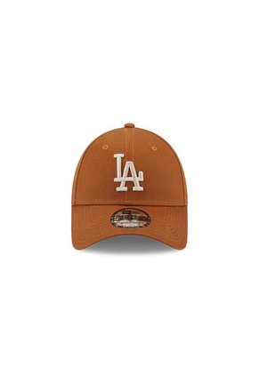 Gorra New Era Los Angeles Dodgers 940 Unisex-Beige/Blanco