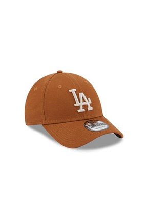 Gorra New Era Los Angeles Dodgers 940 Unisex-Beige/Blanco
