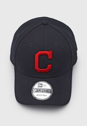 Gorra Negro-Rojo New Era Cleveland Indians