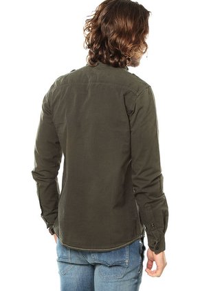 Camisa Verde Militar New Project