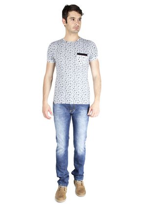 Camiseta New Project Gris