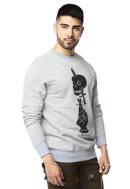 Buzo Gris Claro New Project