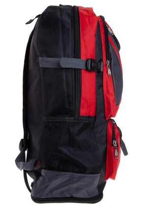 Morral Gris-Rojo Newbolo 60Litros