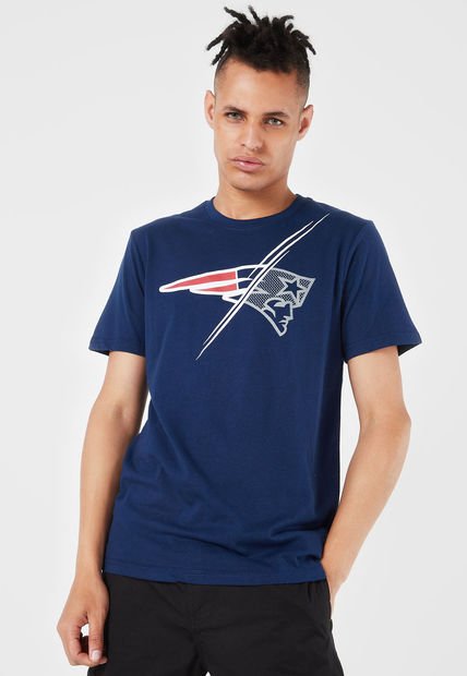 Camiseta Azul-Blanco-Rojo NFL New England Patriots