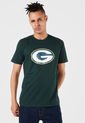Camiseta Verde-Blanco-Amarillo NFL Green Bay Packers de NFL