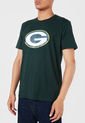 Camiseta Verde-Blanco-Amarillo NFL Green Bay Packers de NFL