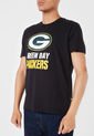 Camiseta Negro-Blanco-Amarillo NFL Green Bay Packers de NFL