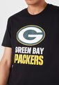 Camiseta Negro-Blanco-Amarillo NFL Green Bay Packers de NFL