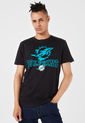 Camiseta Negro-Turquesa NFL Miami Dolphins de NFL