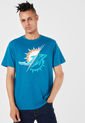 Camiseta Azul-Blanco-Naranja NFL Miami Dolphins de NFL