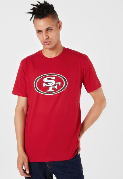 Camiseta Rojo-Blanco-Negro NFL San Francisco 49ers