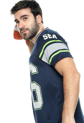 Camiseta Azul-Verde-Blanco NFL