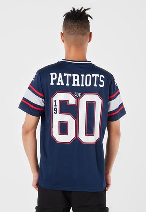 Camiseta Azul-Blanco-Rojo NFL New England Patriots