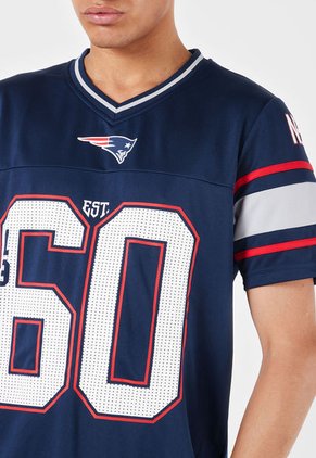 Camiseta Azul-Blanco-Rojo NFL New England Patriots