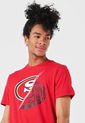 Camiseta Rojo-Negro-Blanco NBA San Francisco 49ers de NFL