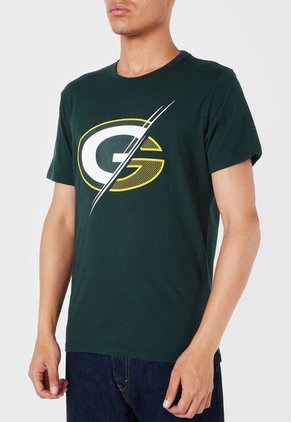Camiseta Verde-Blanco-Amarillo NFL Green Bay Packers