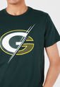Camiseta Verde-Blanco-Amarillo NFL Green Bay Packers de NFL
