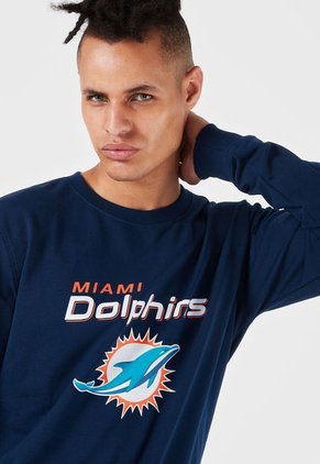 Buzo Azul-Blanco-Naranja NFL Miami Dolphins