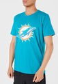 Camiseta Turquesa-Blanco-Naranja NFL Miami Dolphins de NFL