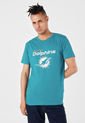 Camiseta Turquesa-Blanco-Naranja NFL Miami Dolphins de NFL
