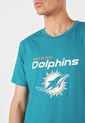 Camiseta Turquesa-Blanco-Naranja NFL Miami Dolphins de NFL