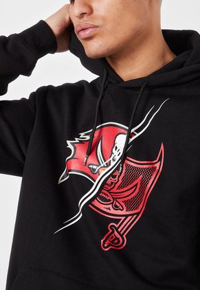 Hoodie Negro-Rojo-Blanco NFL Tampa Bay Buccaneers