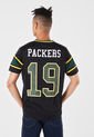 Camiseta Negro-Verde-Amarillo NFL Green Bay Packers de NFL