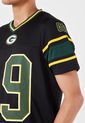 Camiseta Negro-Verde-Amarillo NFL Green Bay Packers de NFL