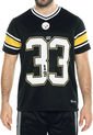 Camiseta Negro-Amarillo-Blanco NFL de NFL