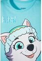 Camiseta De Paw Patrol Manga Corta Turquesa Para Niña 2T A 6T 4T de Nickelodeon
