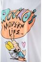 Camiseta De Nickelodeon Regular Fit Para Mujer XS de Nickelodeon