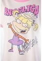 Camiseta De Los Rugrats Regular Fit Para Mujer M de Nickelodeon