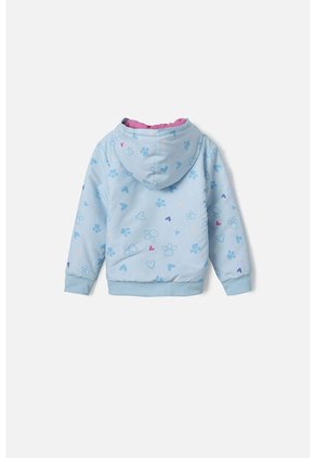 Chaqueta De Paw Patrol Azul Claro Con Capucha Para Niña 2T A 5T 5T