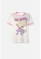 Camiseta De Los Rugrats Regular Fit Para Mujer S de Nickelodeon