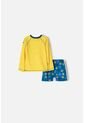 Conjunto De Baño De Paw Patrol Amarillo Y Azul Manga Larga Para Niño 2T A 5T 3T de Nickelodeon