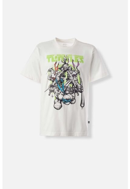 Camiseta De Tortugas Ninja Relax Fit Para Hombre S