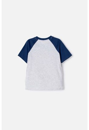 Camiseta De Paw Patrol Manga Corta Gris Para Niño 2T A 6T 4T