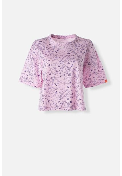 Camiseta De Los Rugrats Boxy Fit Para Mujer XS